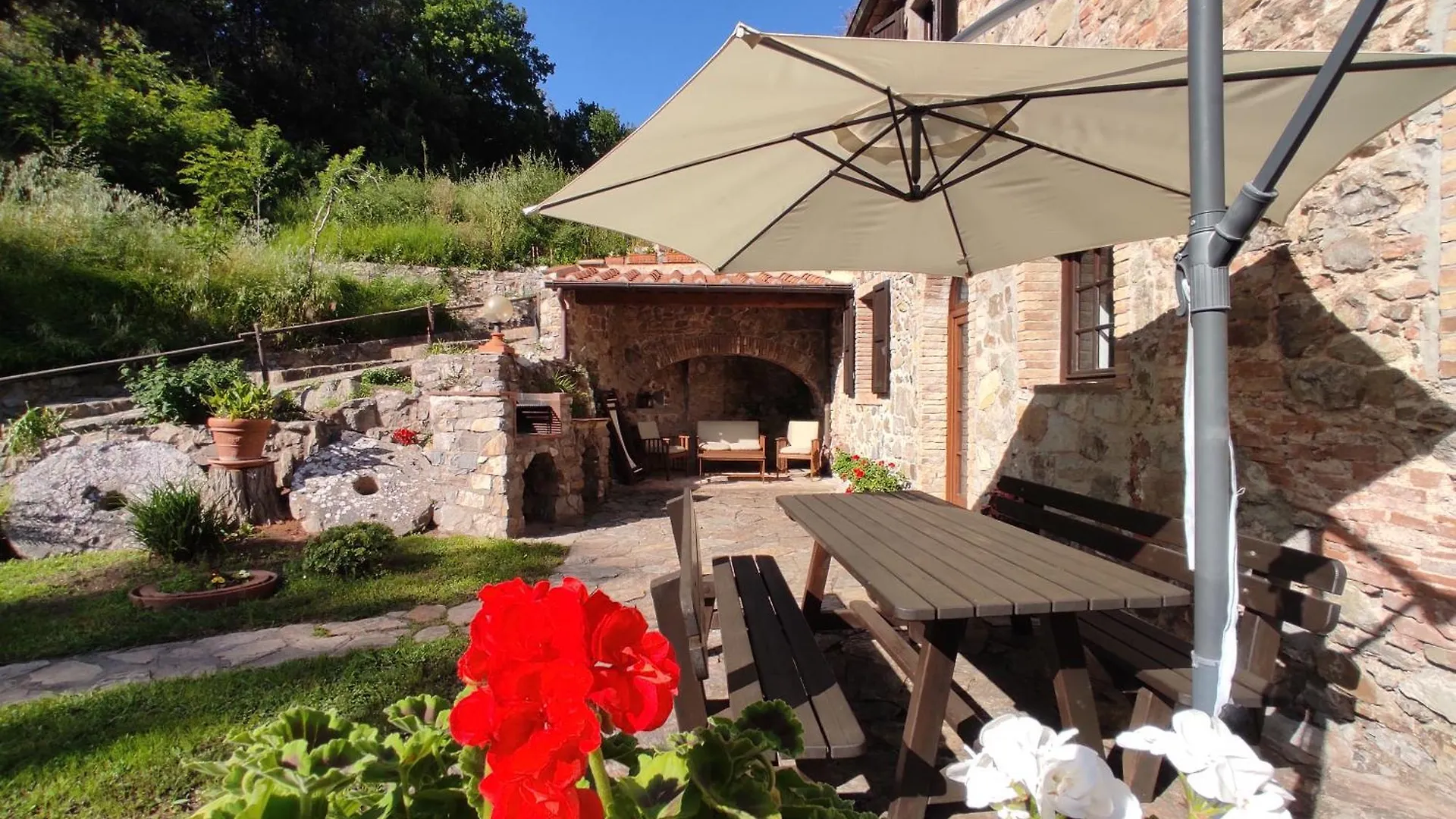 Ex Water Mill Old Stone House 15Th Century Apartment Livorno Italy